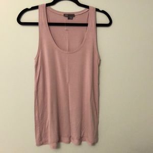 Vince pale lavender/gray toned tank top size small